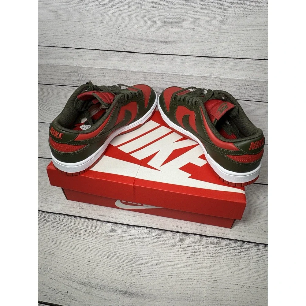 Nike Dunk Low Mystic Red Cargo Khaki 